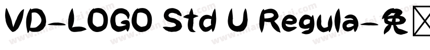 VD-LOGO Std U Regula字体转换